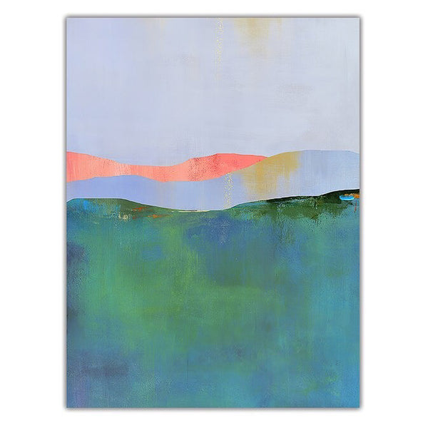 Green Landscape Abstract
