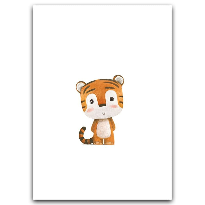 Cartoon Baby Tiger