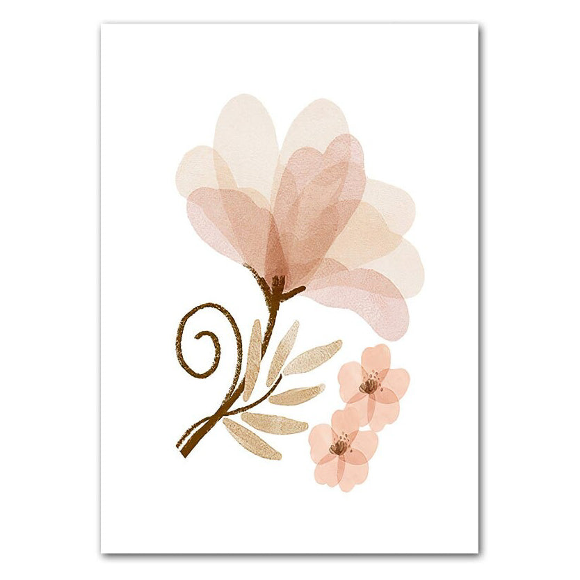 Nordic Cartoon Flower II
