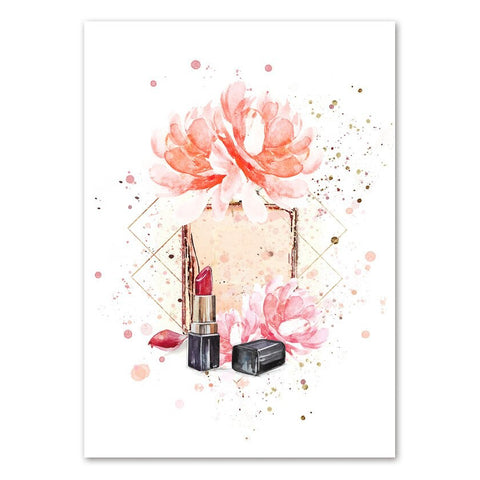 Parfum with Pink Flowers III