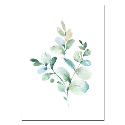 Watercolour Plant Stem IV