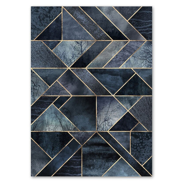 Indigo Blue Pattern IV