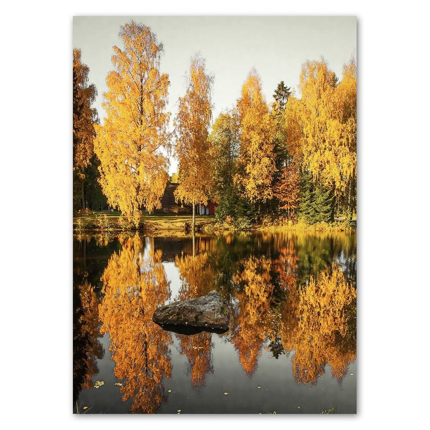 Golden Trees & Reflection
