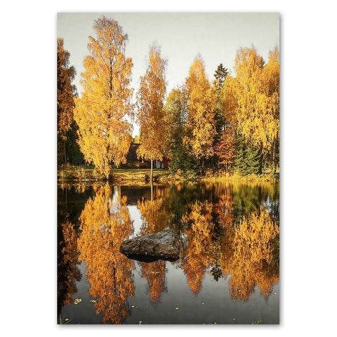 Golden Trees & Reflection