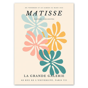 Henri Matisse Art - Colourful Cutouts II