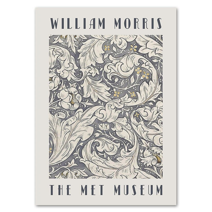 William Morris Floral Art V