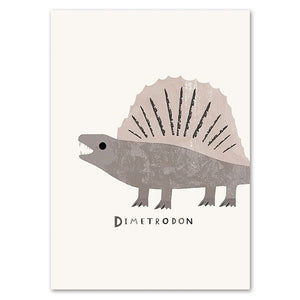 Cartoon Dino Dimetrodon