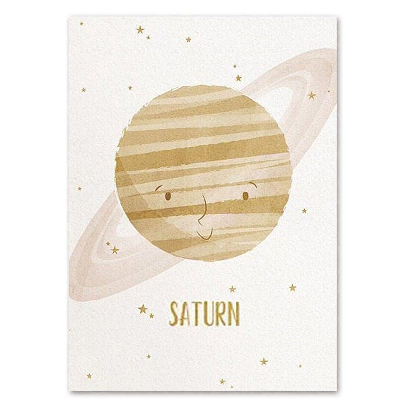 Cartoon Saturn