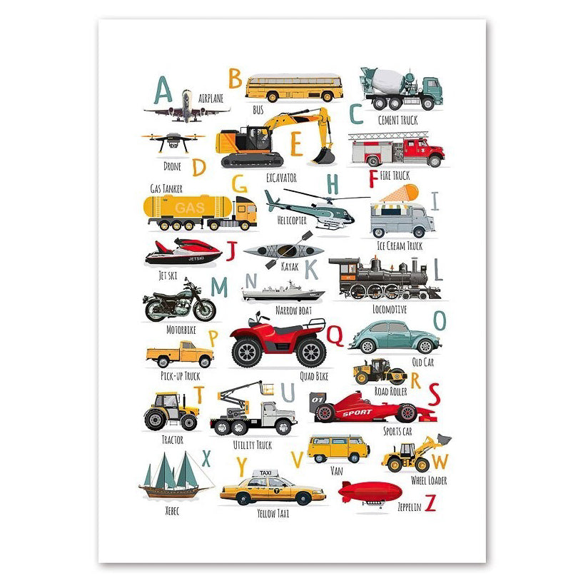 Motor Vehicle Alphabet I