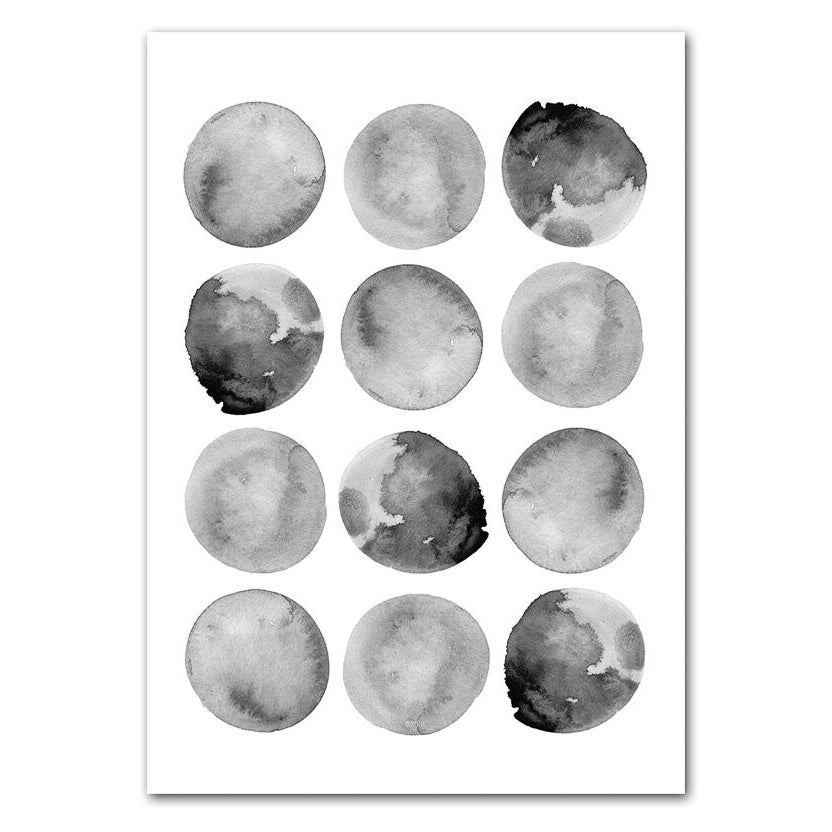 Black & White Abstract I
