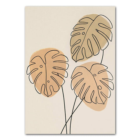 Boho Monstera Illustration II