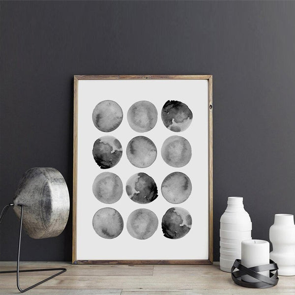 Black & White Abstract I